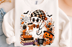 Spooky Nurse Ghost Halloween PNG Product Image 1