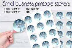 Packaging printable Stickers png |Christmas sticker sheet Product Image 2