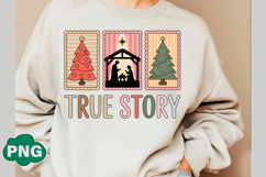 True Story PNG, Christian Christmas PNG Product Image 4
