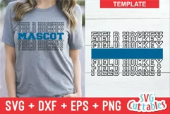 Field Hockey SVG | Field Hockey Template 003 | Shirt Design Product Image 1
