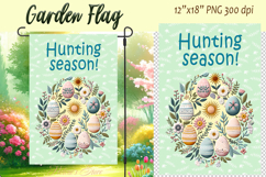 Easter Garden Flag Sublimation |Religious sublimation Easter Product Image 4