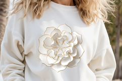 Paper flowers sublimation design png | Cute floral clipart Product Image 2