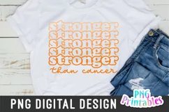 Stronger Than Cancer PNG | Leukemia PNG Product Image 2