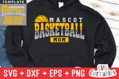 Basketball SVG | Basketball Template 0038 | Basketball Shirt Product Image 1