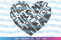 Valentines-math fills my heart svg Product Image 2