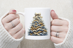 Christmas tree clipart | Winter forest t shirt design png Product Image 3