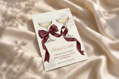 50th Birthday Invitation Template, Editable Canva Product Image 4