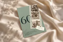 Film Strip Photo Birthday Invitation Template Product Image 4