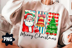 Preppy Christmas Santa Christmas Tree Product Image 3