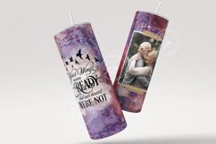 Memorial Tumbler, Your Wings Were Ready, 20 oz Skinny Wrap Product Image 3