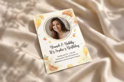 Brunch and Bubbly Birthday Invitation Template Product Image 4