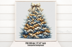 Christmas tree clipart | Winter forest t shirt design png Product Image 4
