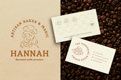 Whimsical Cafe &amp; Bakery Branding Kit | Canva &amp; Illustrator Product Image 4