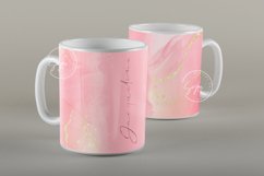 Marble Pattern Mug Sublimation Design, 11 &amp; 15 Oz Mug Design Product Image 4