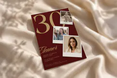 Birthday Invitation Template Editable Canva, Photo Collage Product Image 4