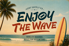 Glops - Retro Brush Font Product Image 4