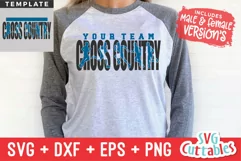 Cross Country SVG | Cross Country Template 004 | Shirt SVG Product Image 1