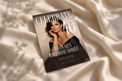 Magazine Cover Birthday Invitation Template, Editable Canva Product Image 4