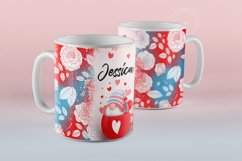 Valentine&#039;s day Mug Wrap, Add Your Own Name, 11 &amp; 15 Oz Mug Product Image 4