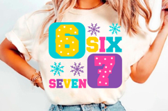 Six Seven 6 7 Meme Png, Six Seven SVG, Product Image 3