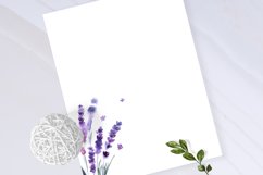 Stationery Lavender Paper Product Image 2