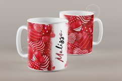 Valentine's day Mug Wrap, Add Your Own Name, 11 &amp; 15 Oz Mug Product Image 4