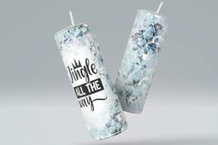Jingle All The Way Tumbler, Funny Christmas Tumbler wrap Product Image 5