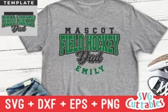 Field Hockey SVG | Field Hockey Dad Template 004 Product Image 1