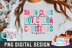 Christmas PNG | Santa Claus Reindeer Hot Cocoa Product Image 2