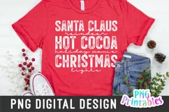 Christmas PNG | Santa Claus Reindeer Hot Cocoa Product Image 4