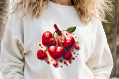 Red heart Valentines day Sublimation designs clipart png Product Image 4