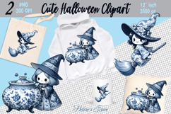 Cute Halloween Witch clip art png | Funny girl shirt designs Product Image 1