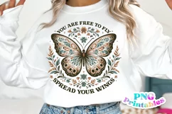 Cottage Core PNG | You Are Free To Fly Product Image 1