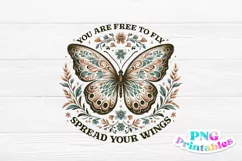 Cottage Core PNG | You Are Free To Fly Product Image 2