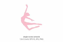 ballerina - single vector artwork Product Image 1