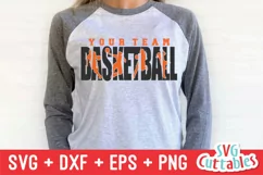 Basketball SVG | Basketball Template 0043 | Basketball Shirt Product Image 3