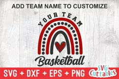 Basketball SVG | Basketball Template 0044 | Basketball Shirt Product Image 2