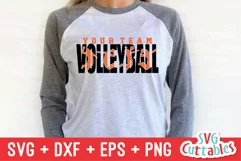 Volleyball SVG | Volleyball Template 0044 | Volleyball Shirt Product Image 3