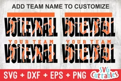 Volleyball SVG | Volleyball Template 0044 | Volleyball Shirt Product Image 2