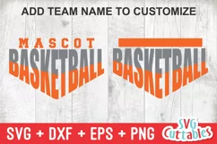Basketball SVG | Basketball Template 0045 | Basketball Shirt Product Image 2