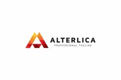 Alterlica A Letter Polygon Logo Product Image 3