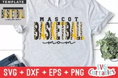 Basketball SVG | Basketball Template 0047 | Basketball Shirt Product Image 1