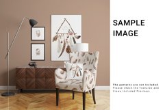 Throw Pillow & Armchair Upholstery Set Product Image 7
