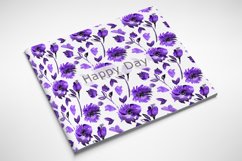 Watercolor Seamless Floral Patterns Product Image 4