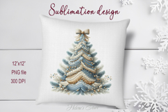 Christmas tree clipart | Winter forest t shirt design png Product Image 1