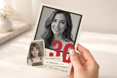 Photo Birthday Invitation Template Editable Canva Product Image 5