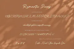 Romantic Diary - Minimalist Script Font Product Image 5