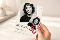 Photo Booth Birthday Invitation Canva Template Product Image 5