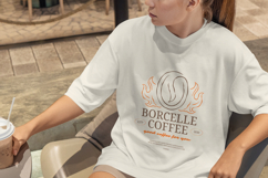 Coffee Roaster Minimalist T-Shirt Design Product Image 5