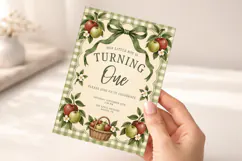 Apple Orchard Birthday Invitation Canva Template Product Image 5
